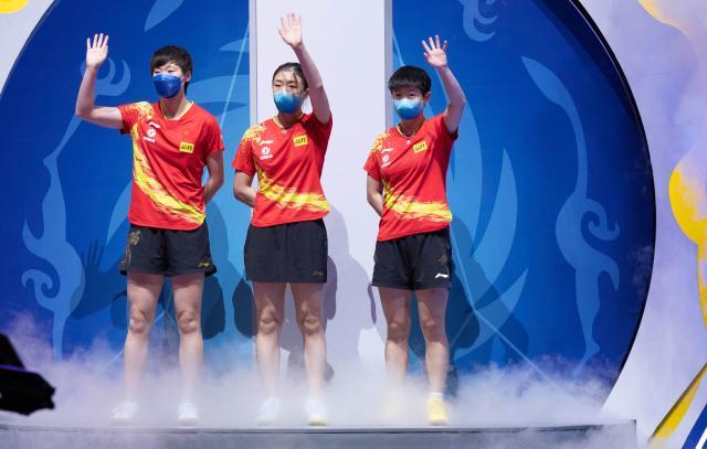 IM电竞在线体育-痛击伊藤美诚完胜日本 中国女乒世乒赛女团5连冠！