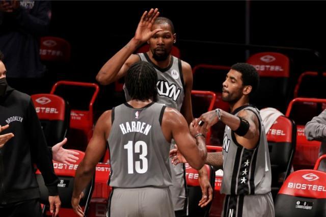 IM电竞在线体育-合砍89分加时力克老鹰 篮网三巨头在磨合中成长